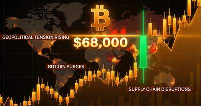 Bitcoin Price Surges Above $68,000 Amid Geopolitical Tensions