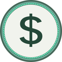 Pareto Staked USP logo