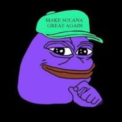 PURPLE PEPE logo