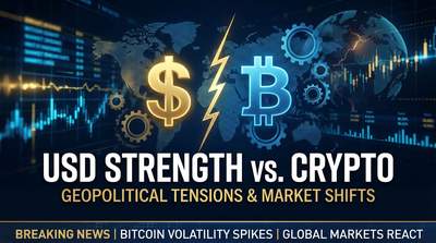 Dollar Surge Pressures Crypto and Gold After Iran Conflict