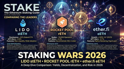 Liquid staking protocols comparison with stETH, rETH, eETH tokens editorial