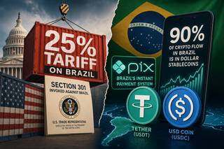 Comparison of Brazil's Pix payment system and US dollar stablecoins in Brazilian crypto market