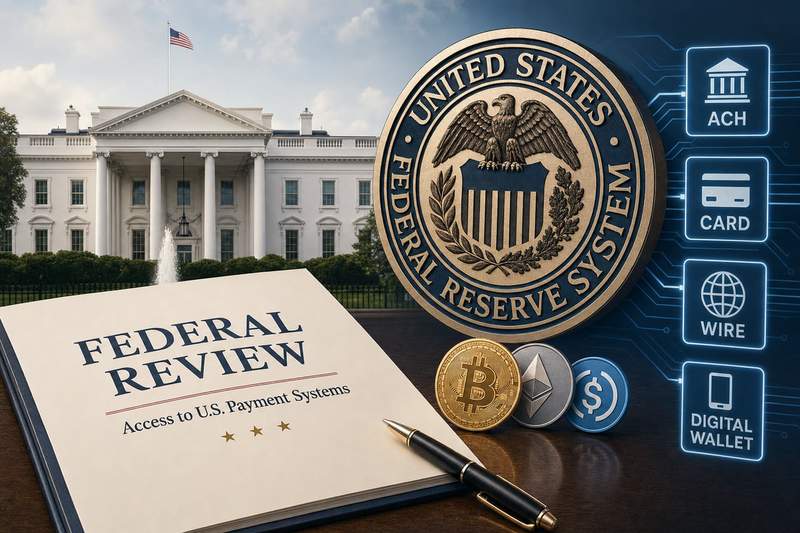 White House executive order directing review of crypto payment system access