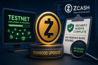 Zcash protocol upgrade diagram showing Ironwood testnet activation path